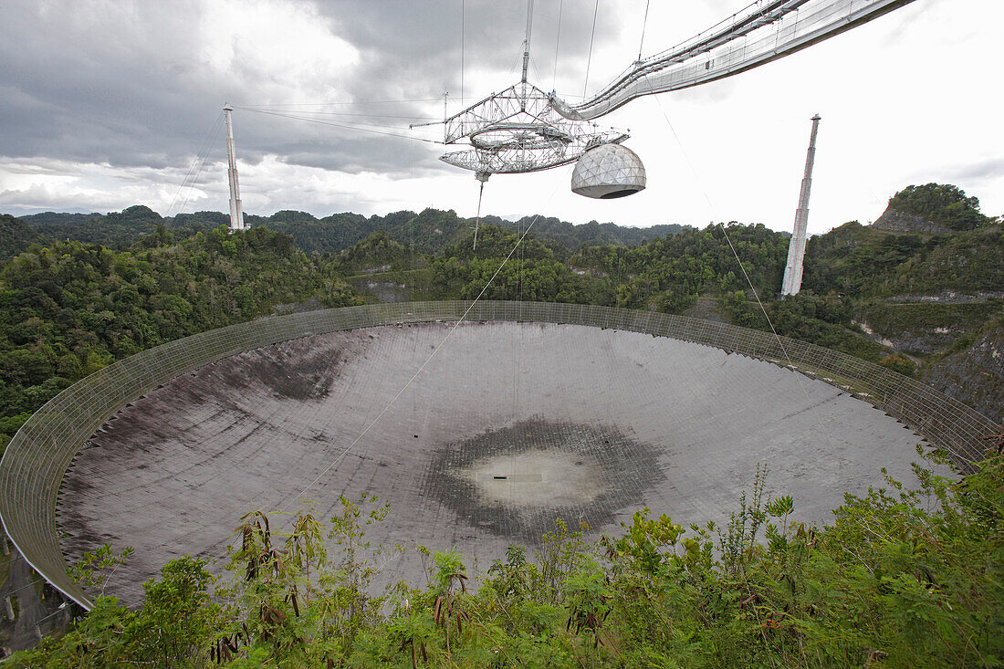 Arecibo Observatorium, Radioteleskop, Arecibo, Puerto Rico