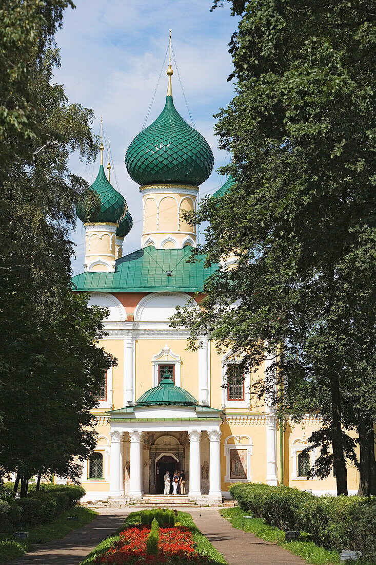 Transfiguration cathedral, built 1713, in the Uglich Kremlin, Uglich, Yaroslavl Oblast, Russia