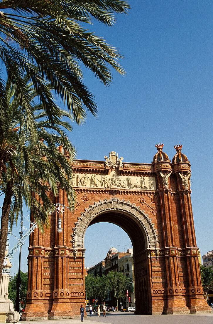 Arc de Triomf. Barcelona. Catalonia. Spain