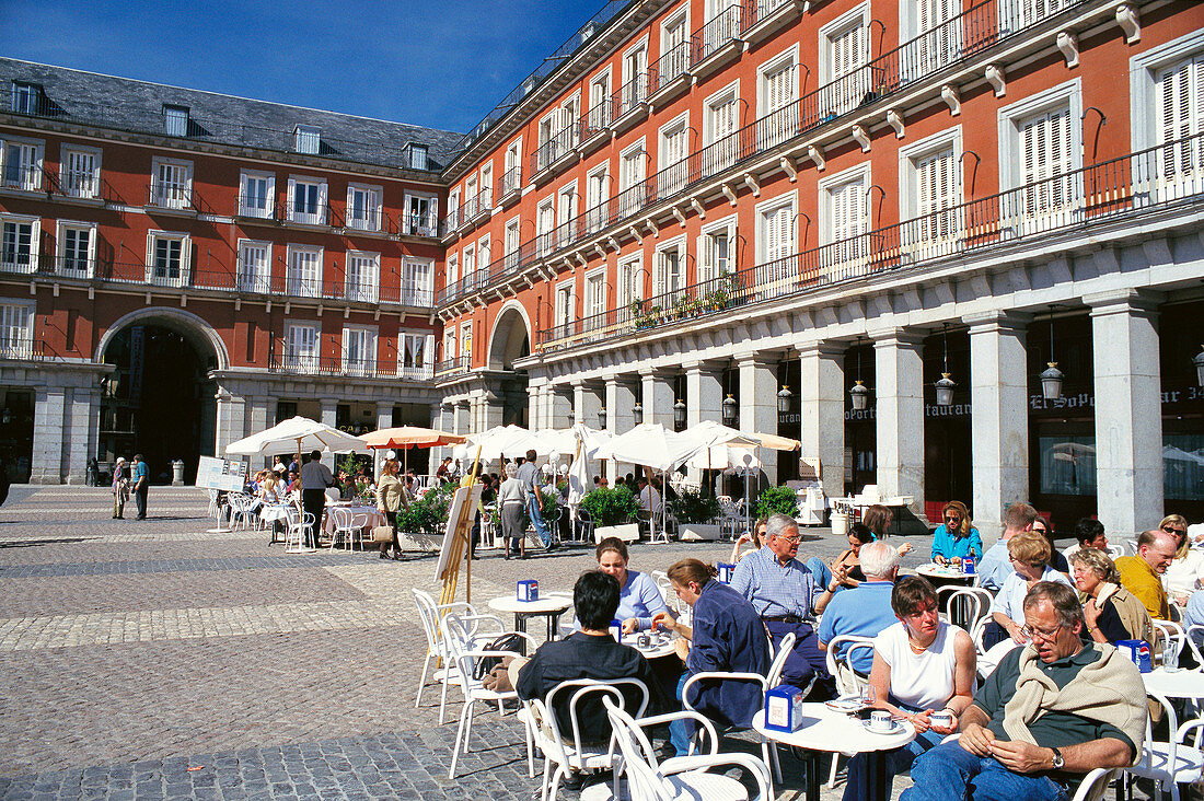 Plaza Mayor. Madrid. Spain