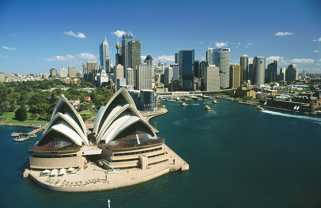 Opera House & city skyline. Sydney. Australia