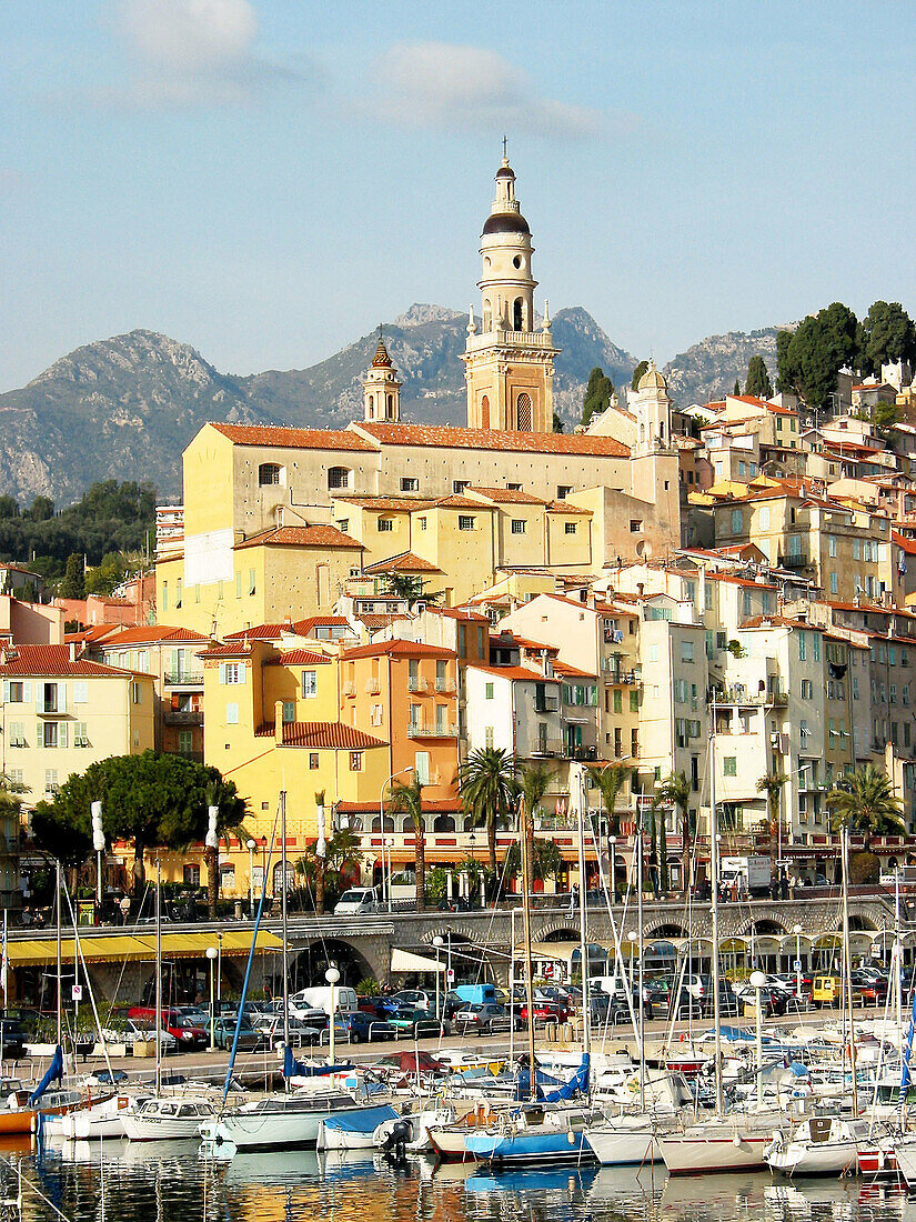 Menton. Cote d Azur. France