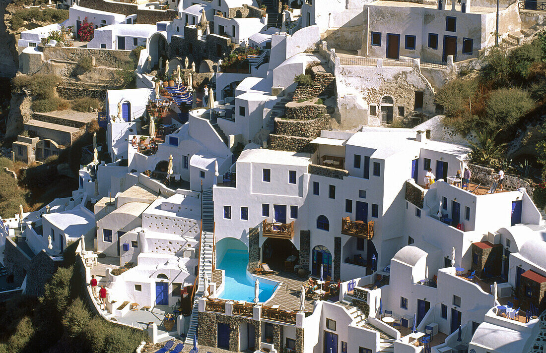 Oia, Santorini. Cyclades, Greece