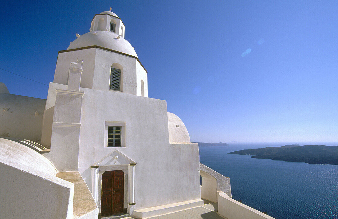 Fira, Santorini. Cyclades, Greece