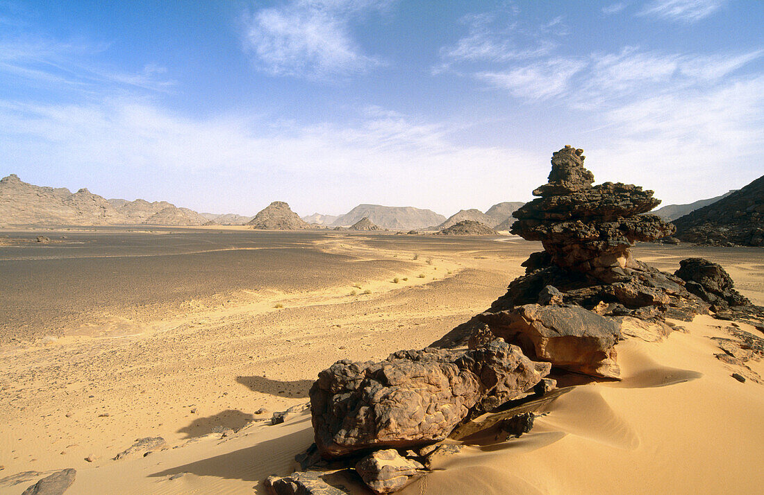 Akakus, Fezzan. Sahara desert, Libya