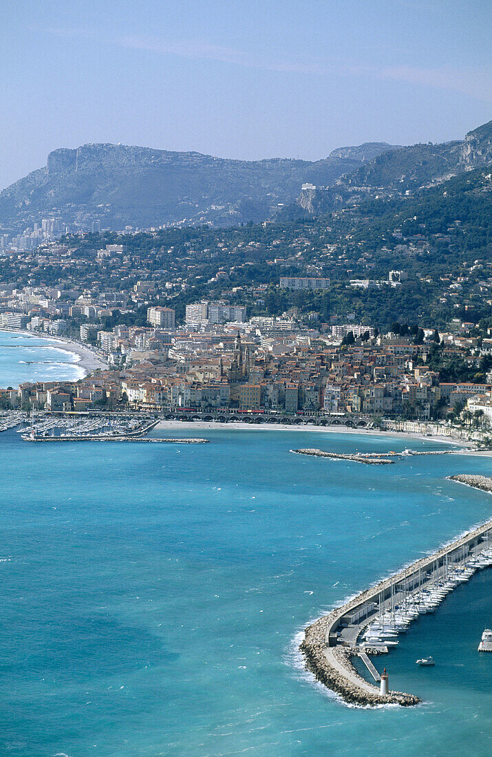 Menton. Cote d Azur. France