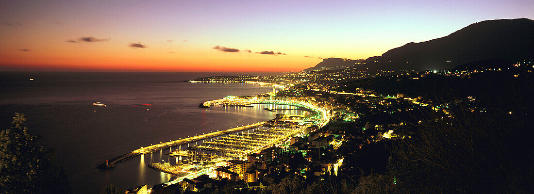 Menton. French Riviera. France