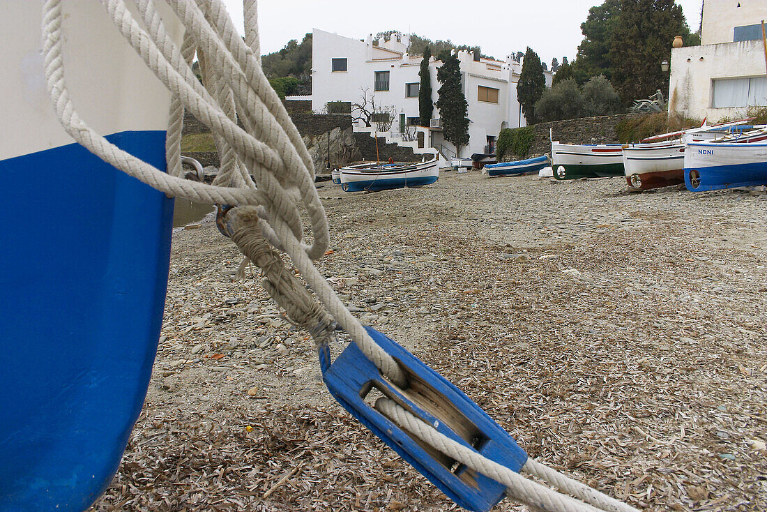 Salvador Dali s House - Museum in Port Lligat (Cadaqués). Cap de Creus Natural Park. Rough Coast. Alt Empordà Region. Girona Province. Catalonia. Spain