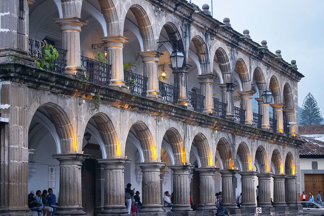 Town Hall Palace. Antigua Guatemala. Sacatepéquez Region. Guatemala