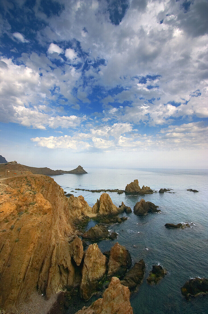 Arrecife de Las Sirenas (Mermaids Reef). Cabo de Gata - Nijar Natural Park. Almeria Province. Andalucia. Spain