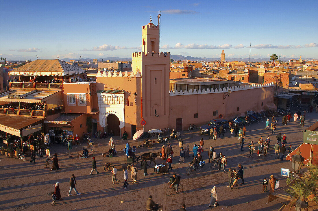 Djemaa el Fna Square. Marrakech. Morocco