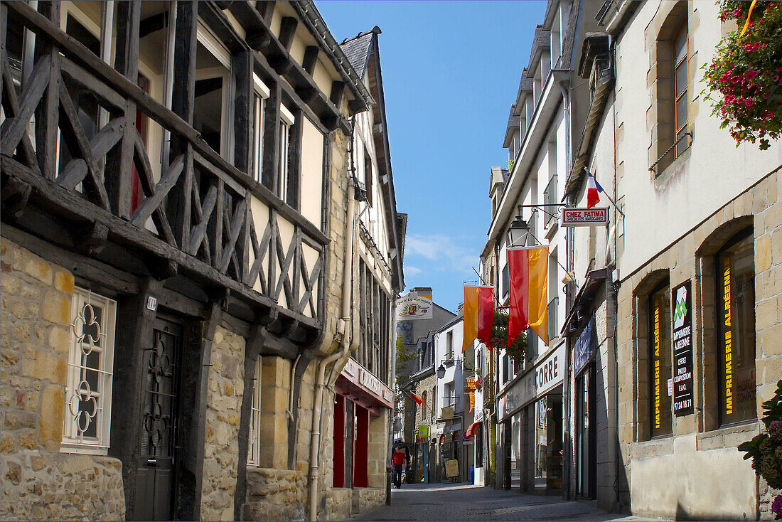 Auray. Morbihan. Brittany. France.