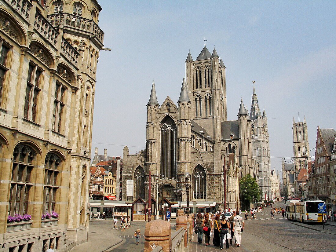 Cathedral of Saint Bavon (Sint-Baafskathedraal). Gent. Belgium