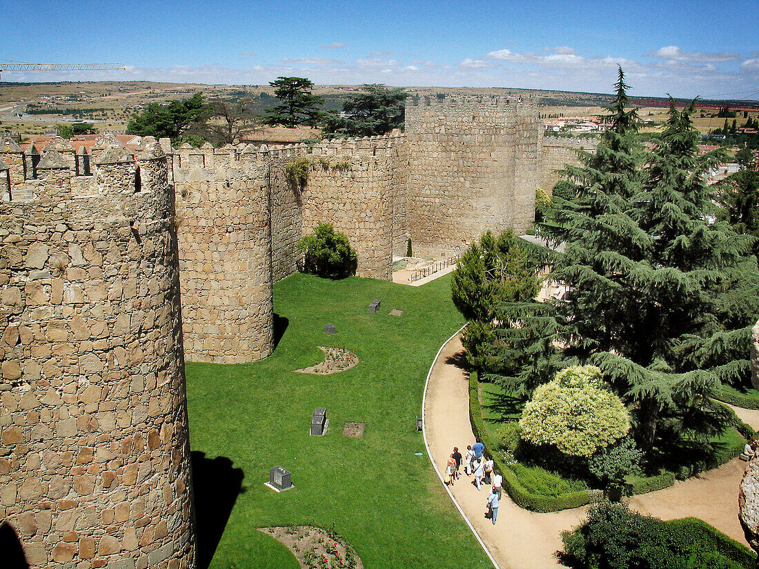 Ramparts. Ávila. Spain