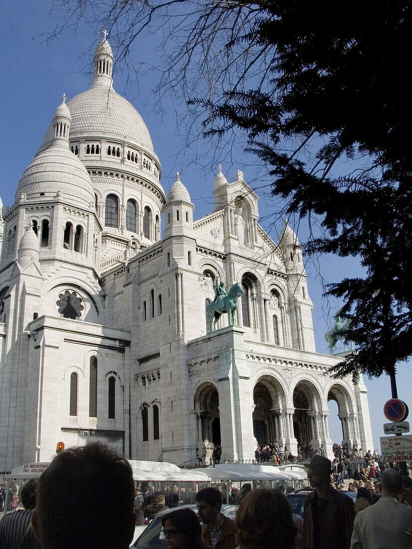 Sacre Coeur, Montmartre, Paris. France
