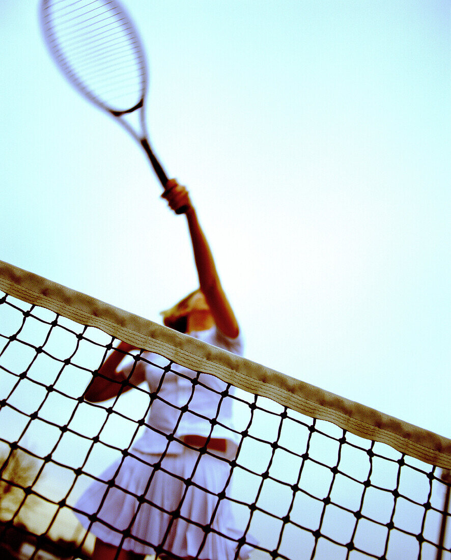 Knees-up, Knowhow, Match, Matches, Net, Nets, One, One person, Outdoor, Outdoors, Outside, People, Pe