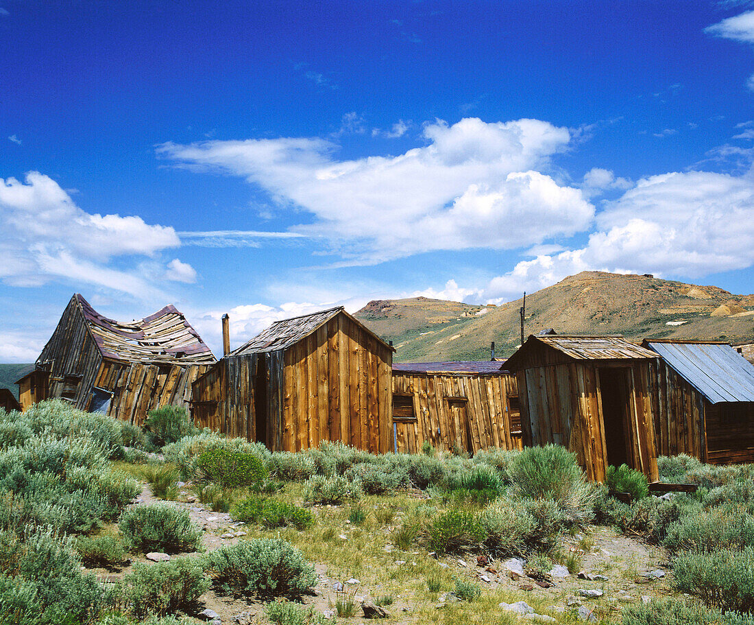 Ghost town, Bodie State Historic Park. California. USA
