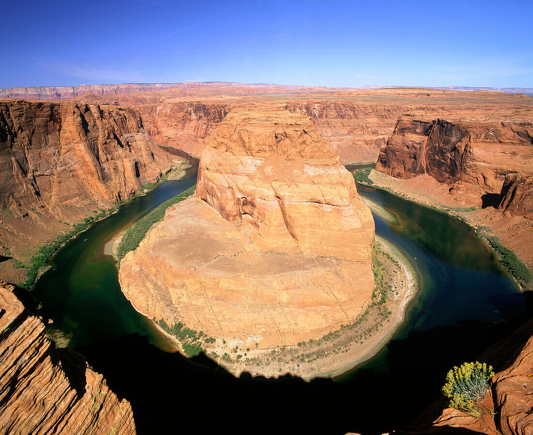 Horseshoe Bend in Colorado River. Arizona. USA