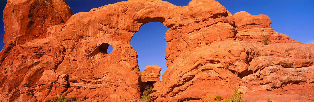 Turret Arch in Arches National Park. Utah. USA