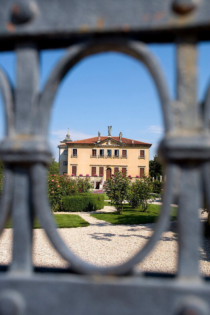 Villa Valmarana ai Nani, berühmt durch die Fresken von Giovanni Battista Tiepolo und Giovanni Domenico Tiepolo, Vicenza, Venetien, Italien