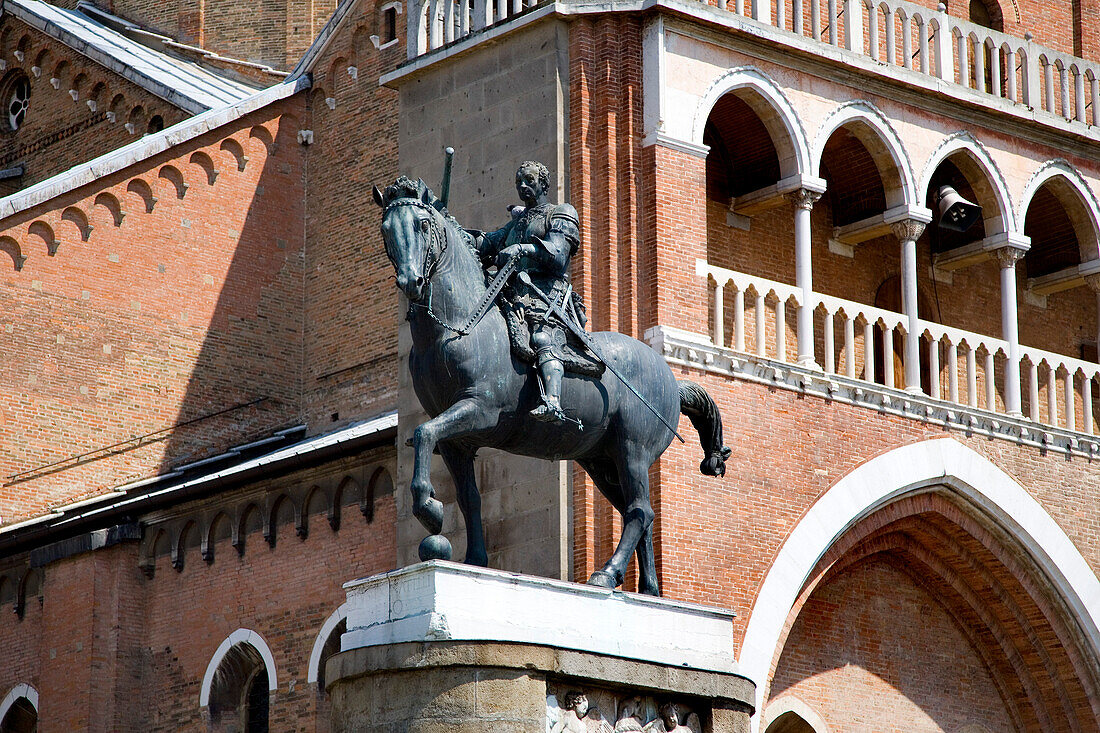 Gattamelata-Reiterstatue, Padua, Venetien, Italien