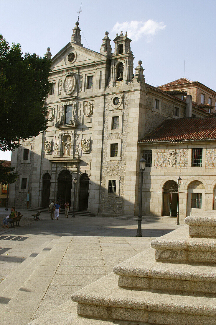 Baroque convent of Santa Teresa (17th century), Ávila. Castilla-León, Spain