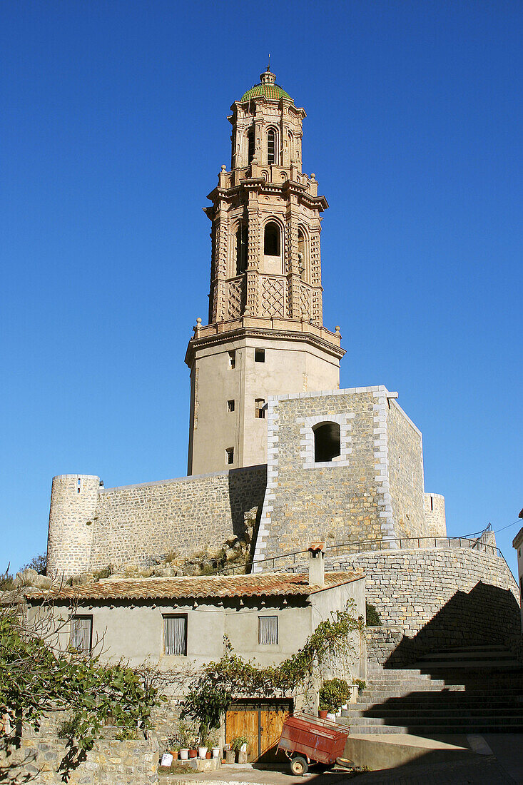 Torre de las Campanas. Jérica. Castellón province. Comunidad Valenciana. Spain