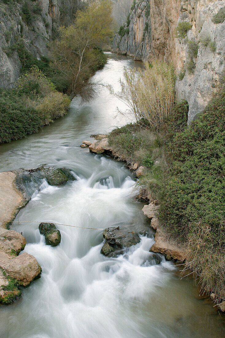 Canyon in Las Olmedas, Cuenca. Spain.