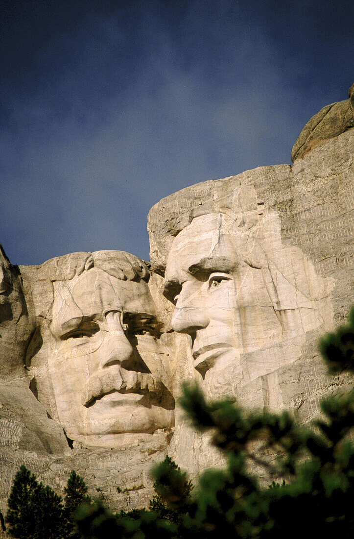 Us Presidents. Mt. Rushmore National Monument. South Dakota. USA
