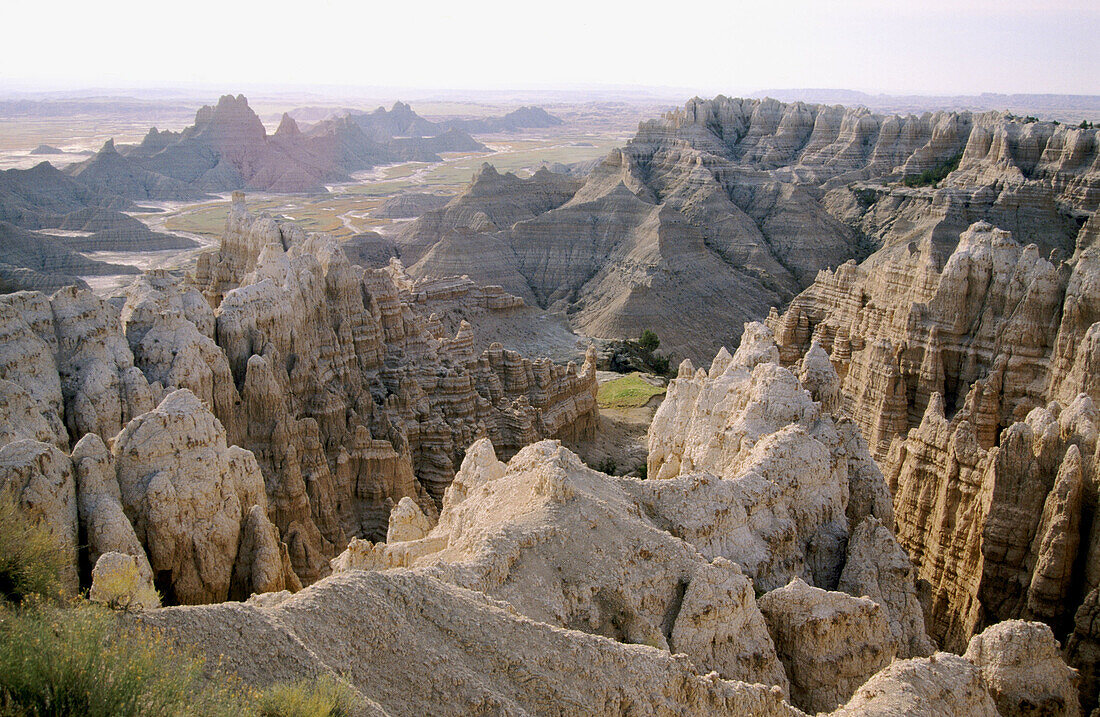 Badlands National Park. South Dakota. USA