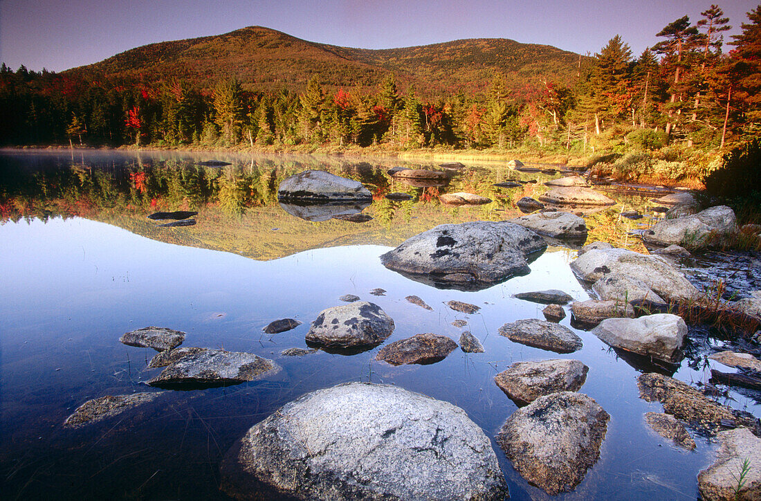 Kancamagus Pass in the White Mountains. New Hampshire, USA