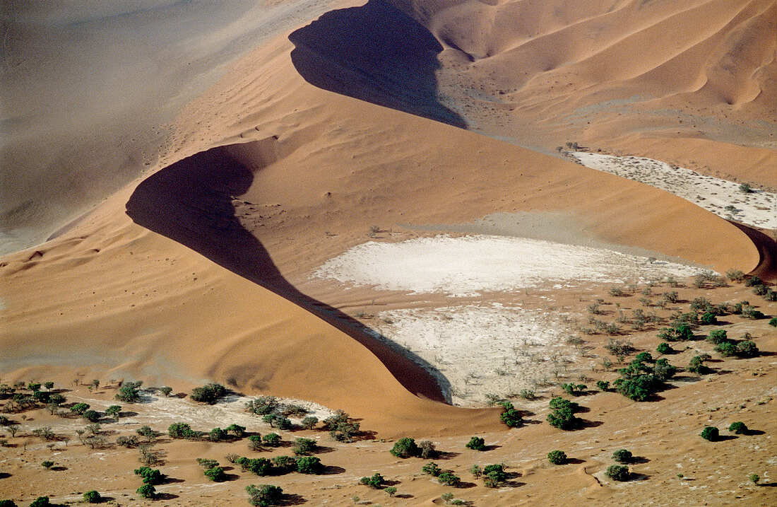 Sand Dune, Sossusvlei, Namib Desert, Namibia