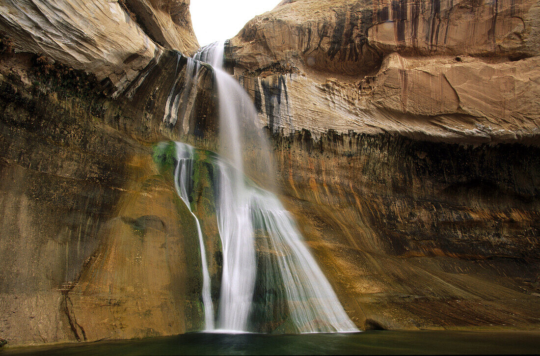 Lower Calf Creek falls. Grand Staircase-Escalante NM. Utah. USA