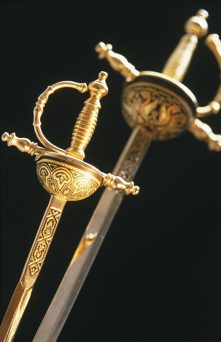 Typical swords. Toledo. Spain