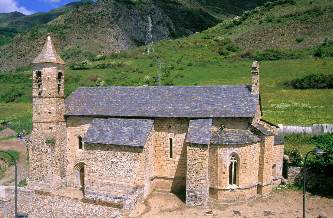 Church of San Juan in Arties. Vall d Aran. Lleida province. Catalonia. Spain.