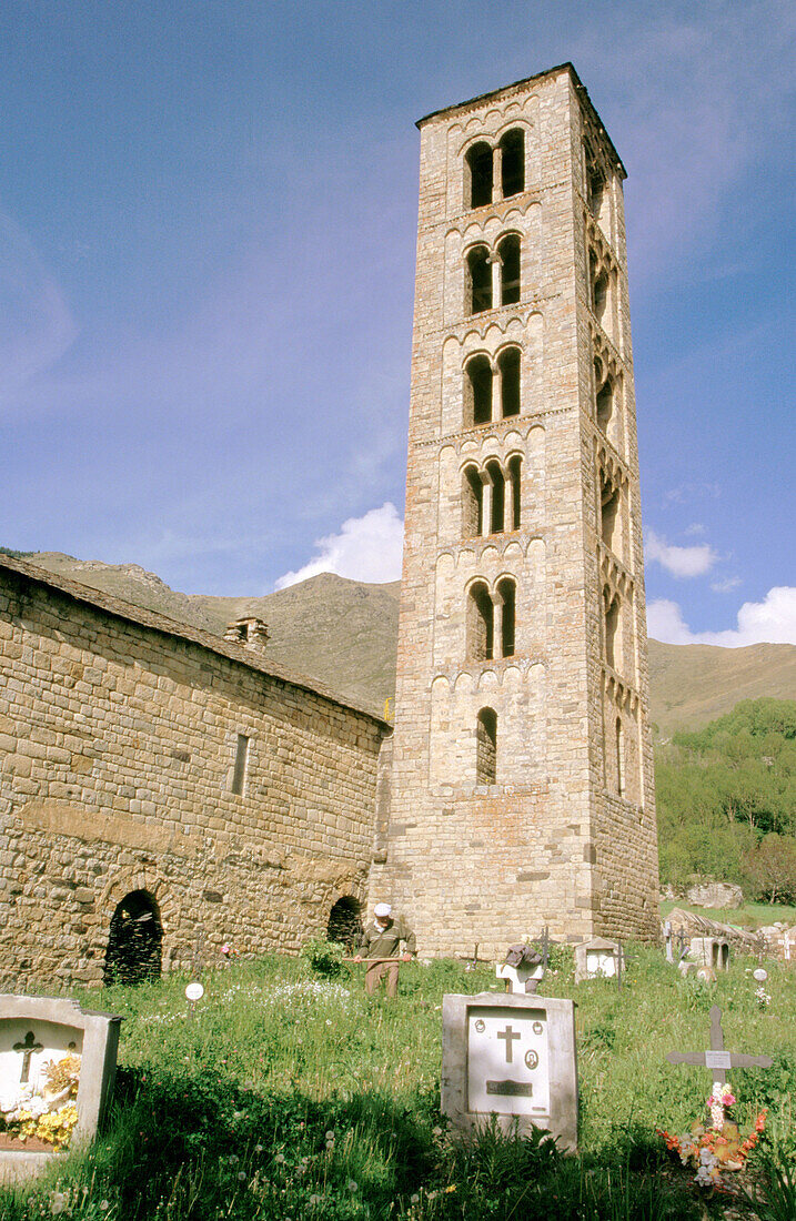 Church of San Clemente. Taull. Valle de Boi. Lleida province. Catalonia. Spain.