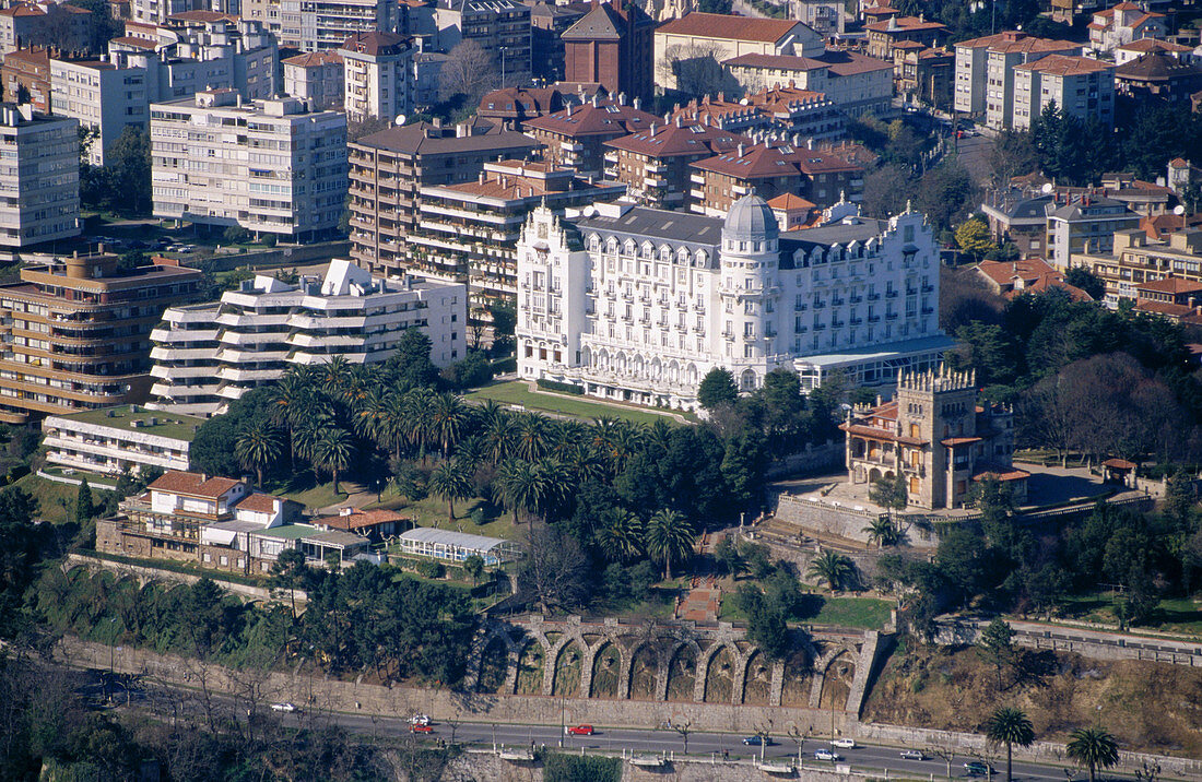 Hotel Real. Santander. Cantabria province. Spain