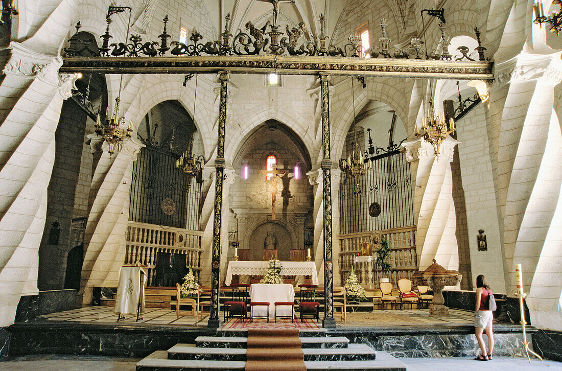 Iglesia Arciprestal de Santiago (XVth century). Villena. Alicante. Spain.