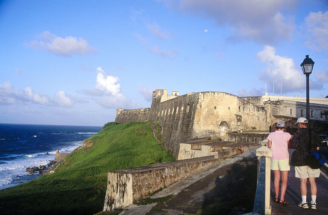 San Cristóbal Fort. Old San Juan. Puerto Rico.