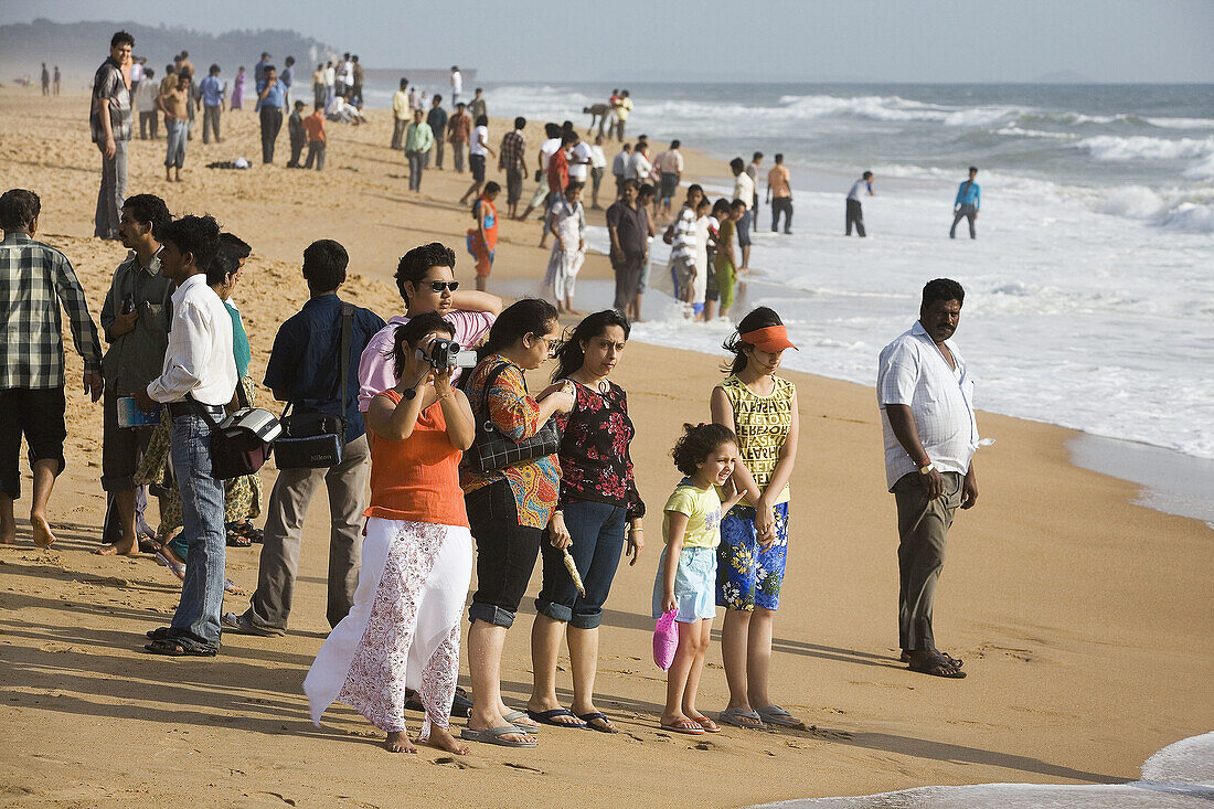 Calangute beach. Goa. India