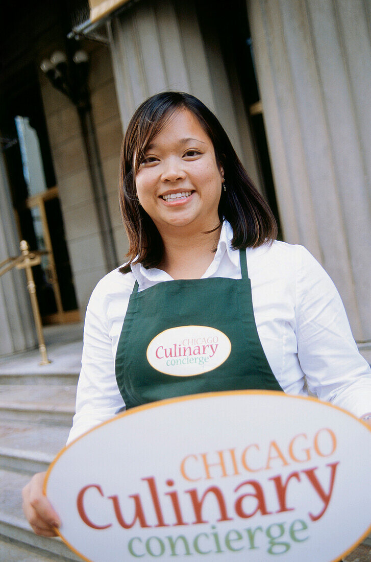 Culinary Concierge des Chicago Department für Tourismus und Kultur, Chicago, Illinois, USA