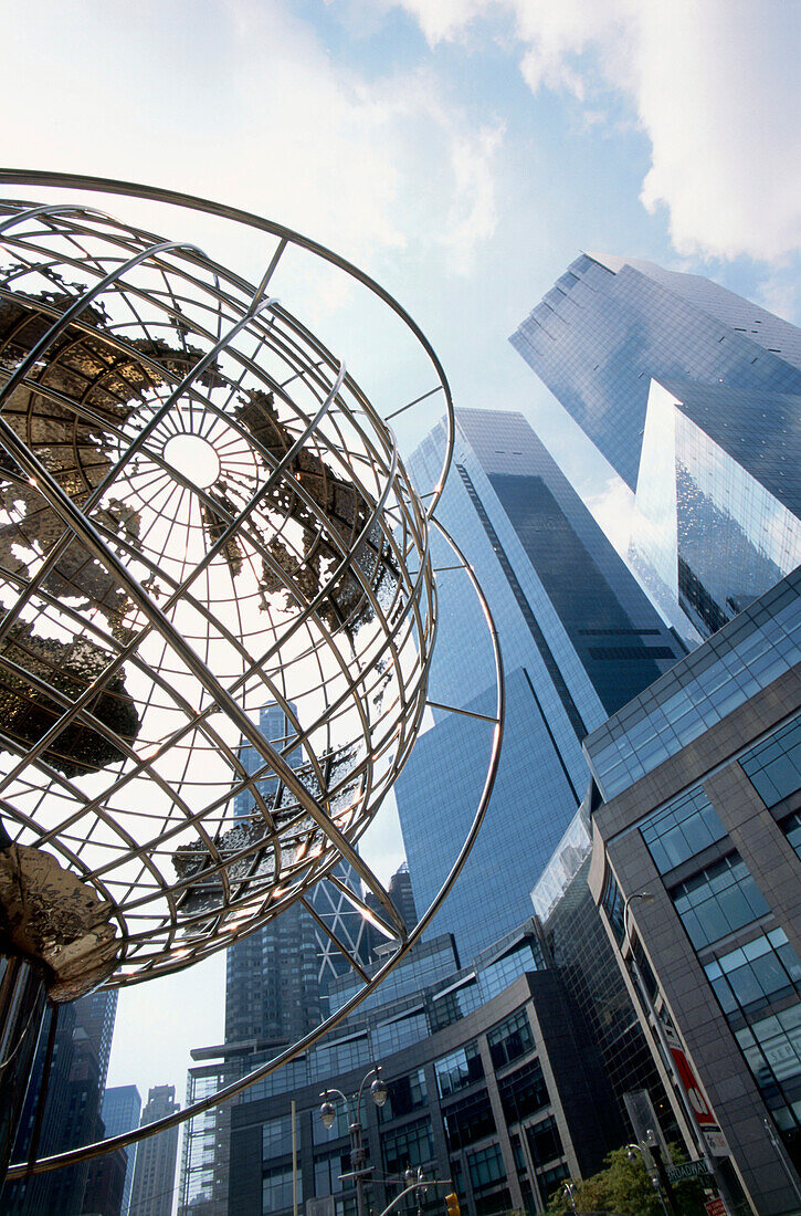 Exterior view of Time Warner Center at Columbia Circle, Manhattan, New York, USA, Amerika