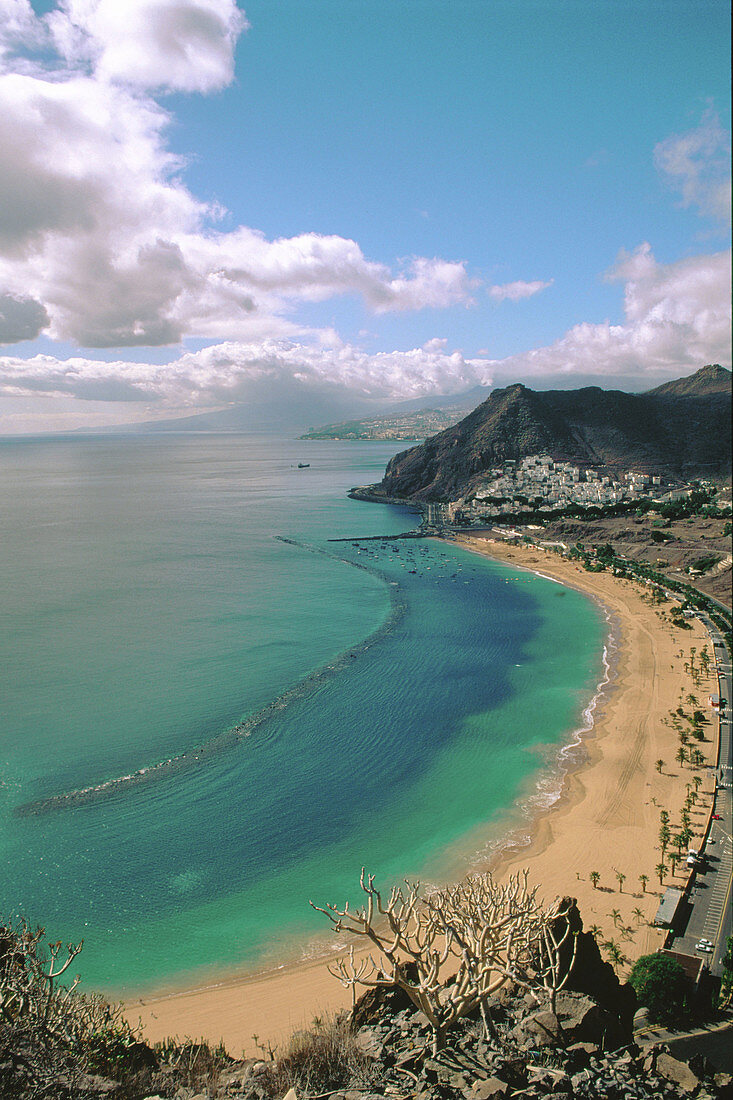 Teresitas Beach. Tenerife Island. Canary Islands. Spain