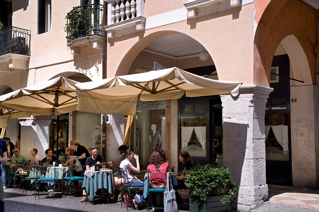 Café, Vicenza, Venetien, Italien