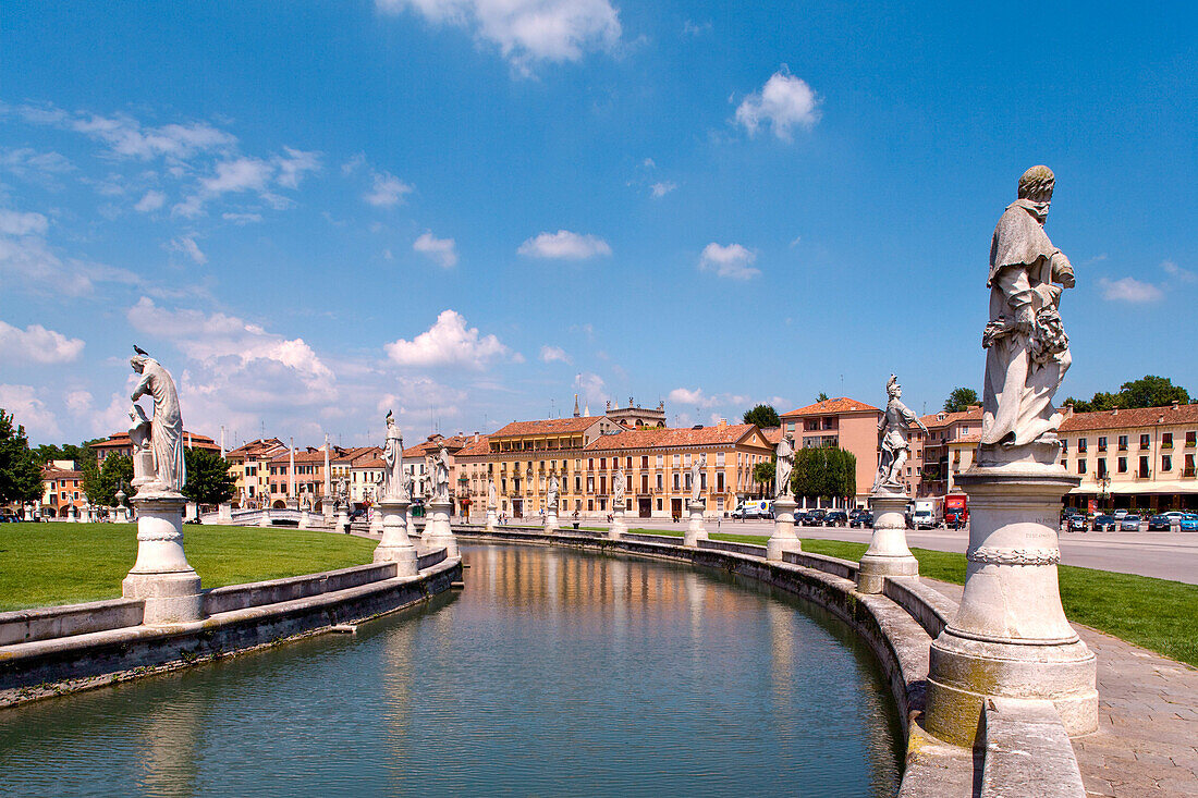 Prato della Valle, Padua, Veneto, Italy