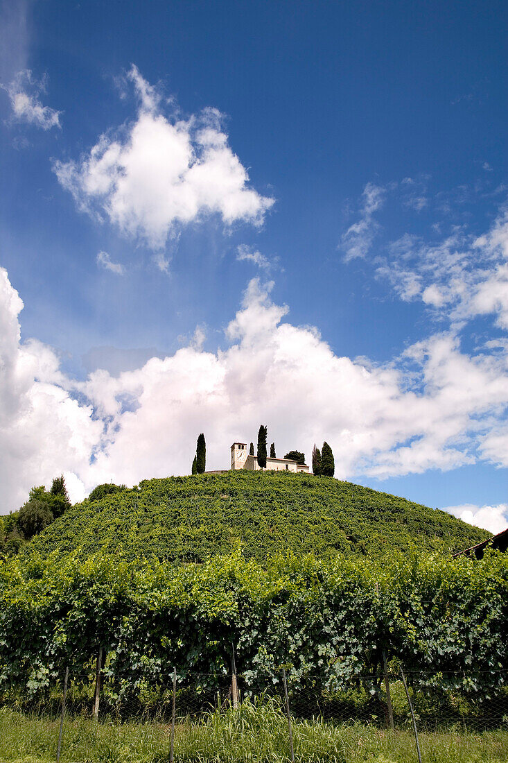 Church, San Vigilio, Farra di Soglio, Veneto, Italy