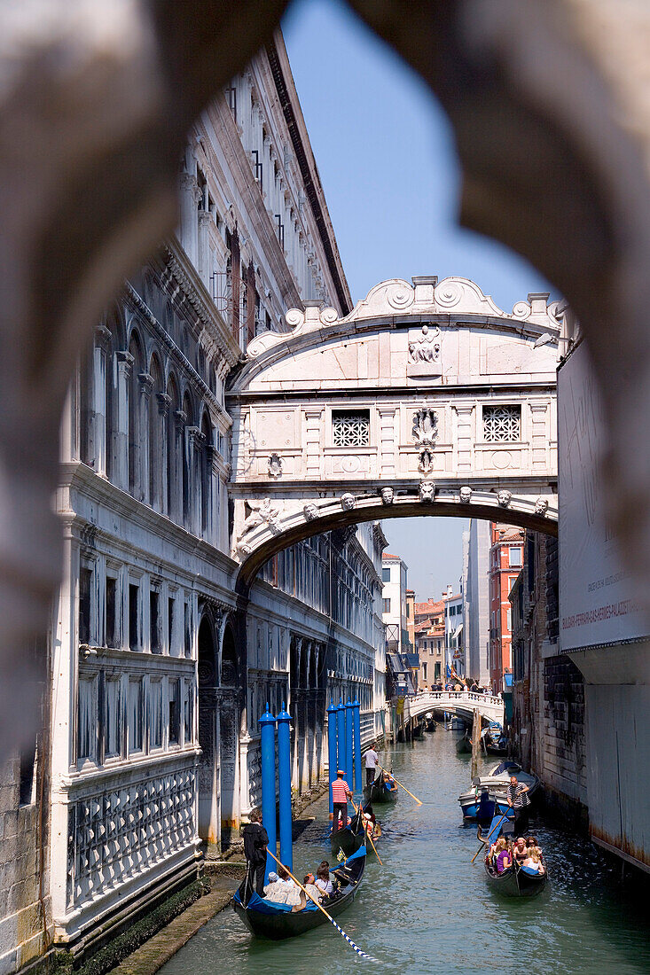 Seufzerbrücke, Venedig, Venetien, Italien