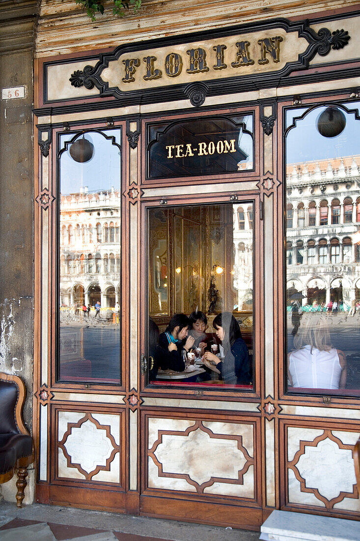 Café Florian, Markusplatz, Venedig, Venetien, Italien