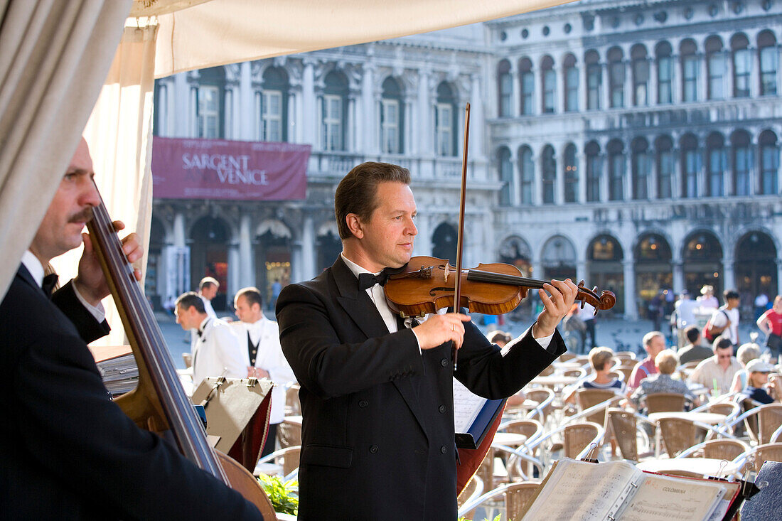 Café Florian, Markusplatz, Venedig, Venetien, Italien