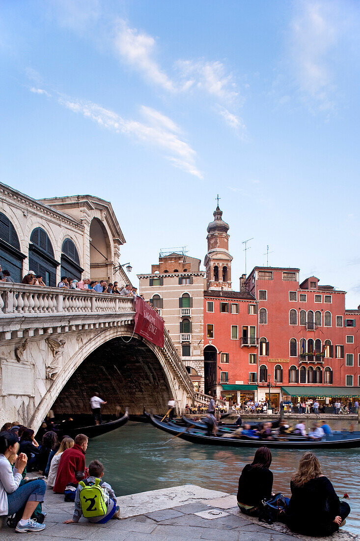 Rialtobrücke, Venedig, Venetien, Italien